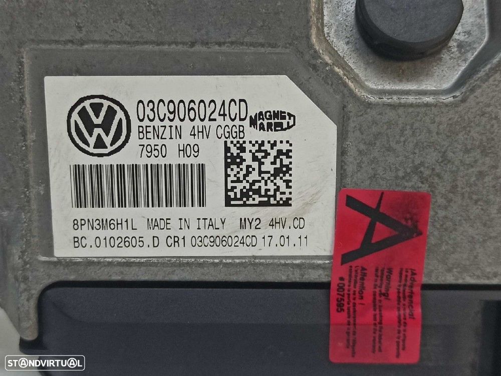 CENTRALINA DO MOTOR UCE SEAT IBIZA (6J5) STYLANCE / STYLE - 3