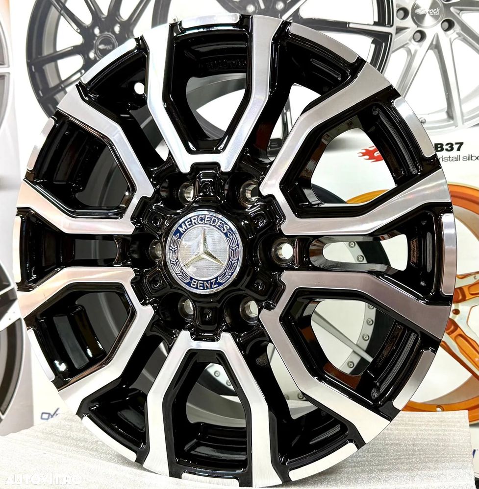 Jante Mercedes Sprinter bicolore, 16 inch , speciale de greutate - 3