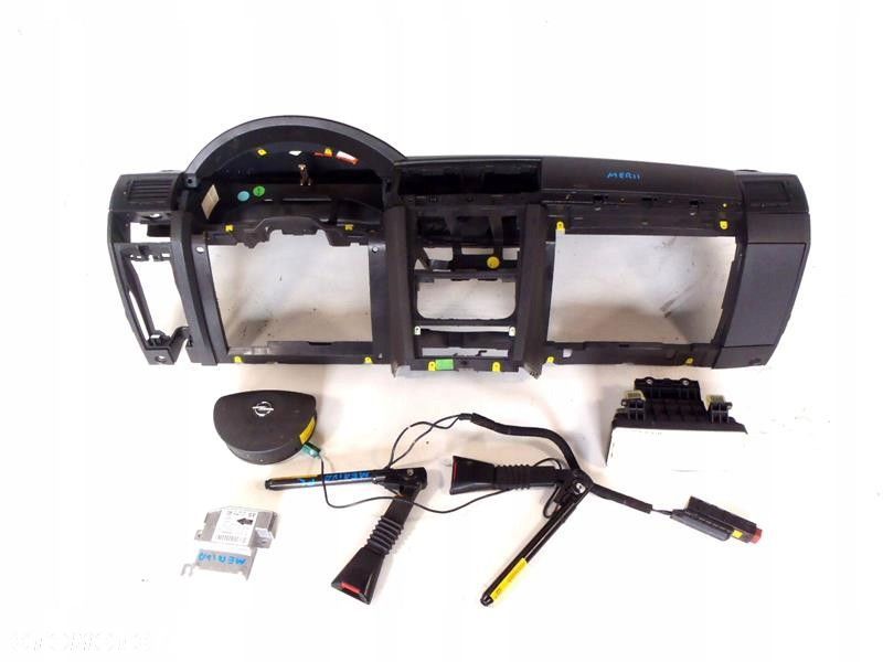 OPEL MERIVA A KONSOLA KOKPIT AIRBAG NAPINACZE FOTO - 1