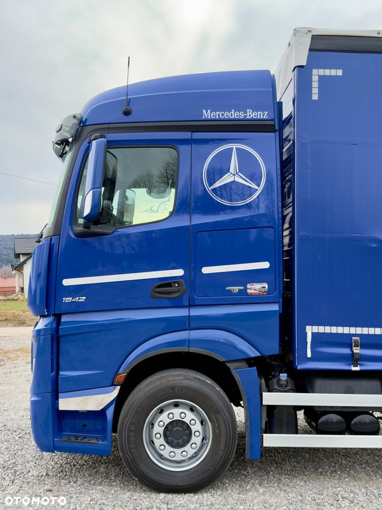 Mercedes-Benz ACTROS 1842 / 1845 / FIRANKA / ZSUWANY DACH / WINDA / SILNIK 13L / 18 EUROPALET / AUTOMAT / Z NIEMIEC / 2015 / PRZEBIEG 460 TYŚ KM - 7