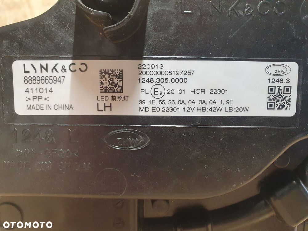 Lampa przednia lewa Full Led Lynk&co 01 - 7