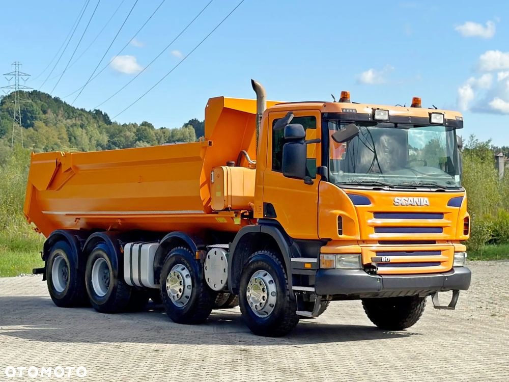 Scania P 380 * WYWROTKA * 8x4 * STAN BDB