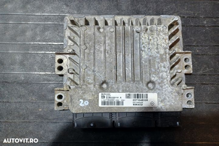 Calculator motor ECU S180153110  237104833 - 1.5 DCI K9K 636 S1801531 - 2