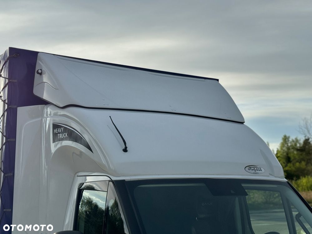 Iveco Daily 2023r Hi-Matic‼️72C18‼️Winda Dhollandia 1000KG // Plandeka 15 Palet 2x Firanka + dach zsuwany + regulacja wysokości ‼️Spanie z tyłu WEJKAMA Wysokość rampowa Full LED Tempomat Salon Polska DMC7200KG Faktura Vat 23% TwinCab - 31