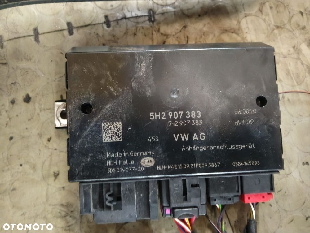 5H2907383 5E3803881A hak holowniczy sterownik Skoda Octavia IV czesci - 3