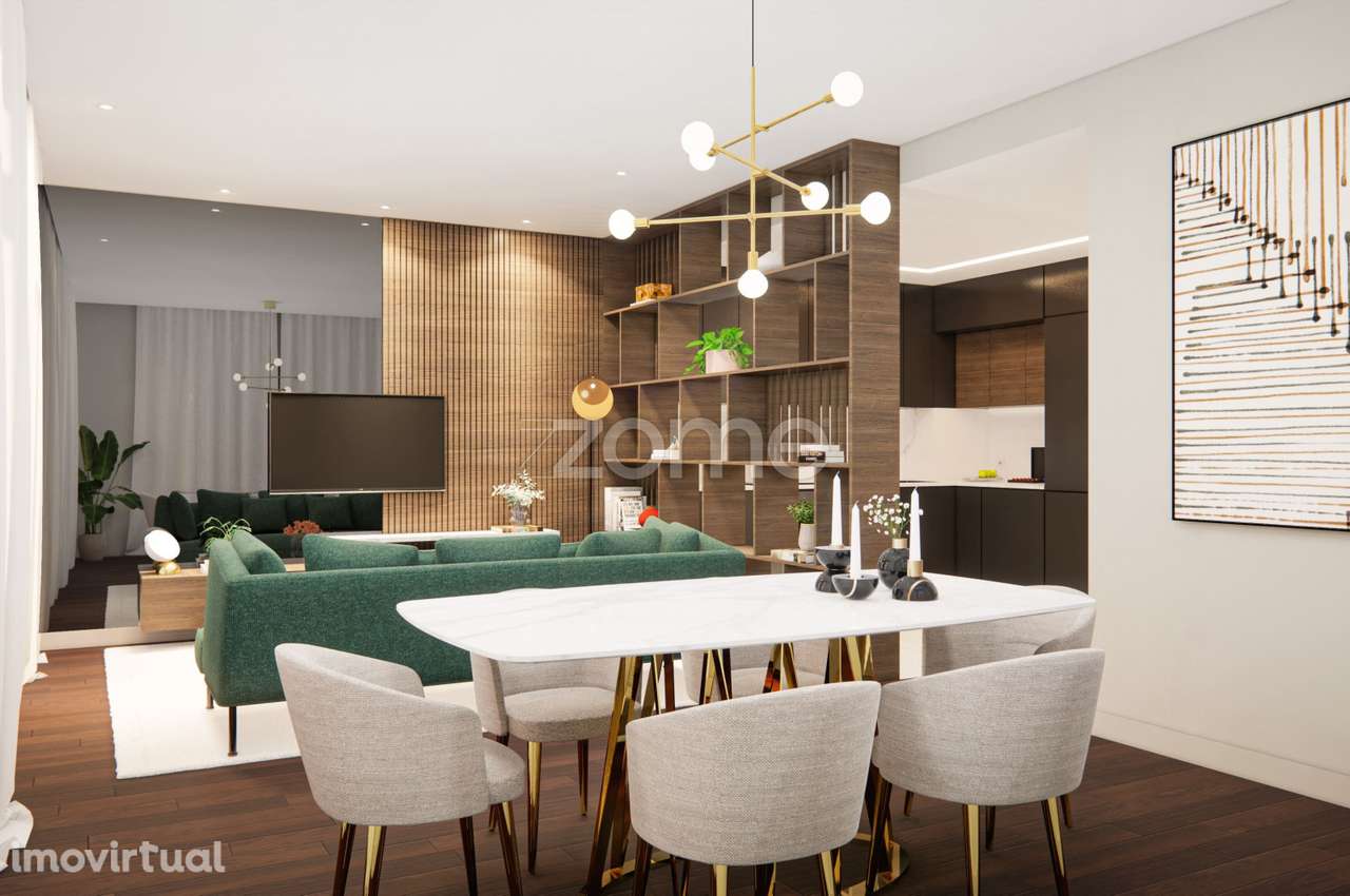 Apartamento t3 novo com garagem varandas e sótão - Grande imagem: 5/15