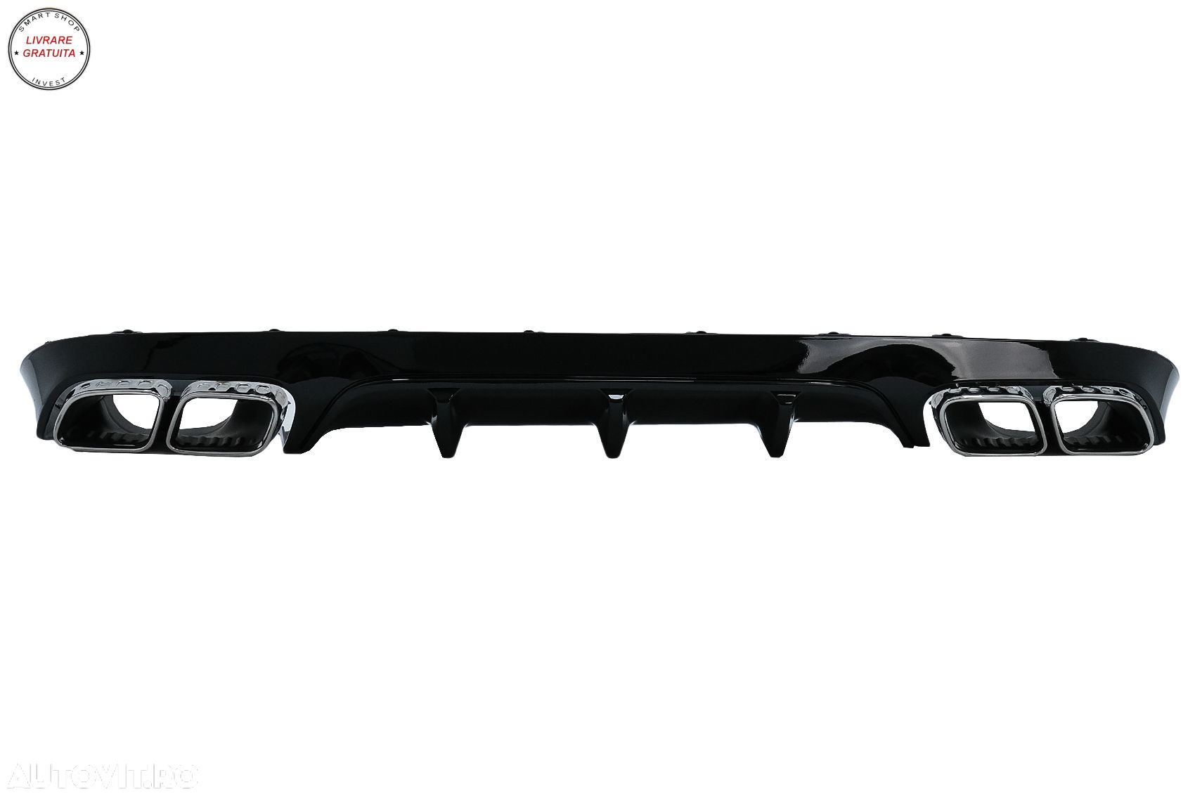 Difuzor Bara Spate Mercedes E-Class C238 A238 AMG Sport Line Coupe Cabrio (2016-20- livrare gratuita - 1