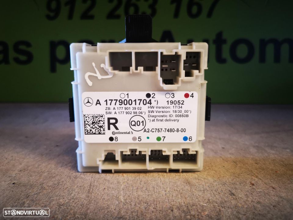 MERCEDES A W177 MÓDULO PORTA TRÁS ESQUERDA - MD034 - 1