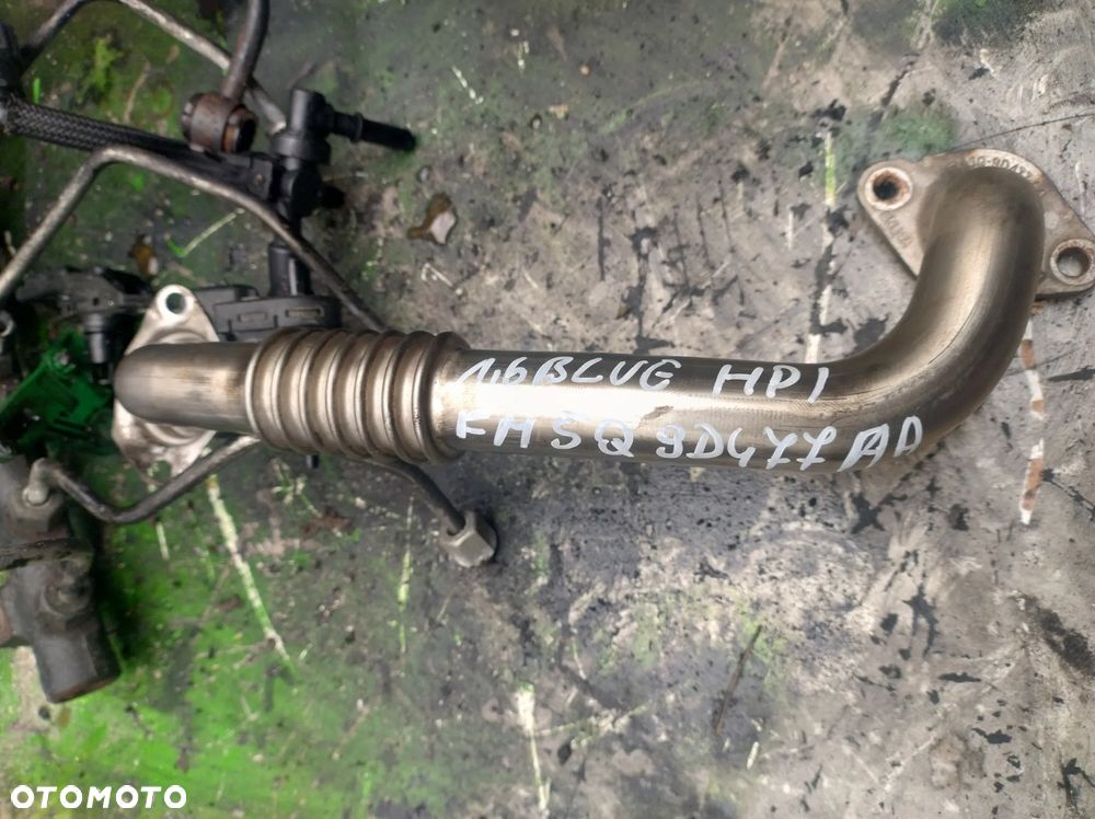 Citroen Peugeot Ford 1,6 E HDI 1,5tdci rura przepustnicy 9674942380 EGR FM5QD477AA - 2