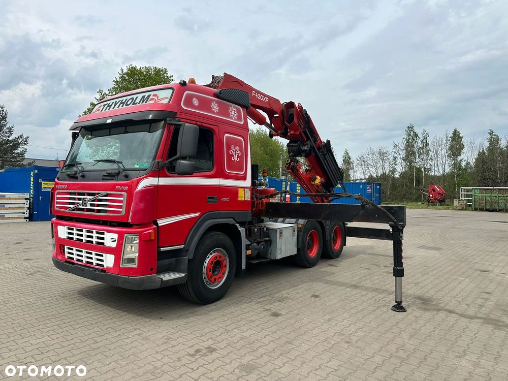 Volvo FM 420 6x4 żuraw 25 metrów - 22