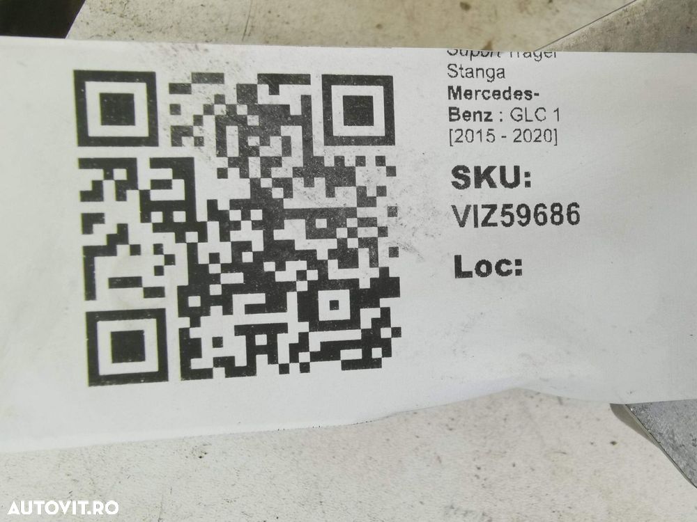 Suport Trager Stanga Mercedes-Benz GLC 1 2015 2016 2017 2018 2019 2020 - 8