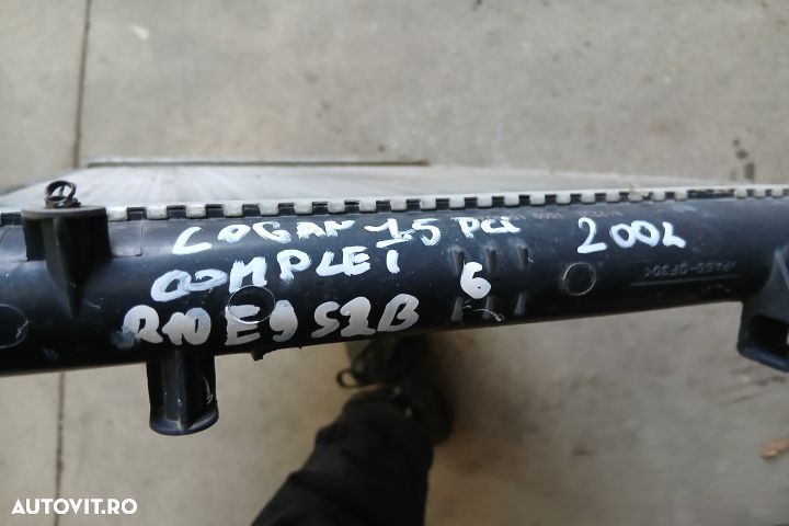 Radiator apa racire motor 1.5 DCI 1.5 DCI Dacia Logan 1 [2004 - 2008] - 4