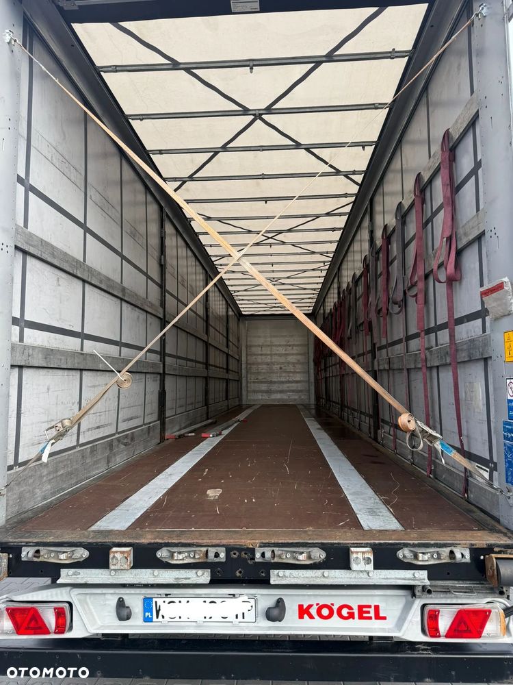 Kögel FIRANKA MEGA OSIE BPW ECO PLUS OS PODNOSZONA TARCZA - 6