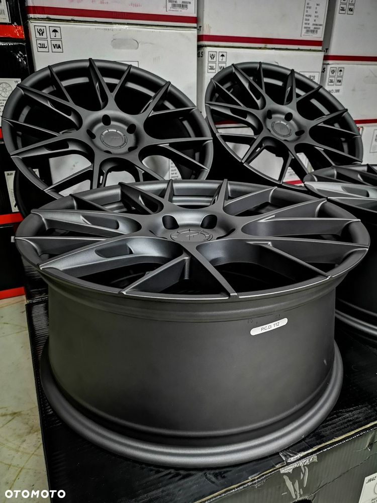 Lekkie Japan Racing JR42 19x8,5 ET45 5x112 Leon FR Cupra Audi A3 Golf - 2