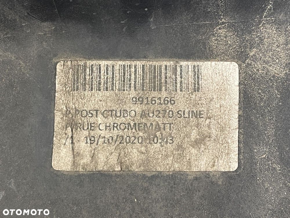 ŁADNY NIEUSZKODZONY SPOILER ZDERZAKA TYLNEGO AUDI A1 II 82A S-LINE 19-24 TYŁ 82A807421D - 6