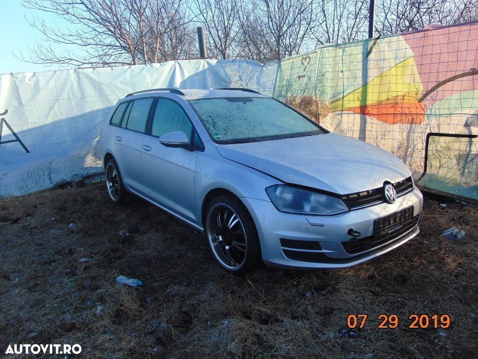 Dezmembrez VW Golf 7 motor 1.6tdi lung scurt 5 usi cutie manuala 1.6 - 2