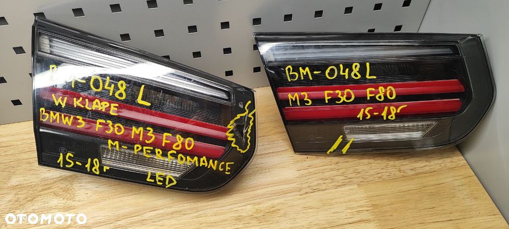 LAMPY TYŁ, TYLNE BMW ŚWIATŁO W ZDERZAK - 12