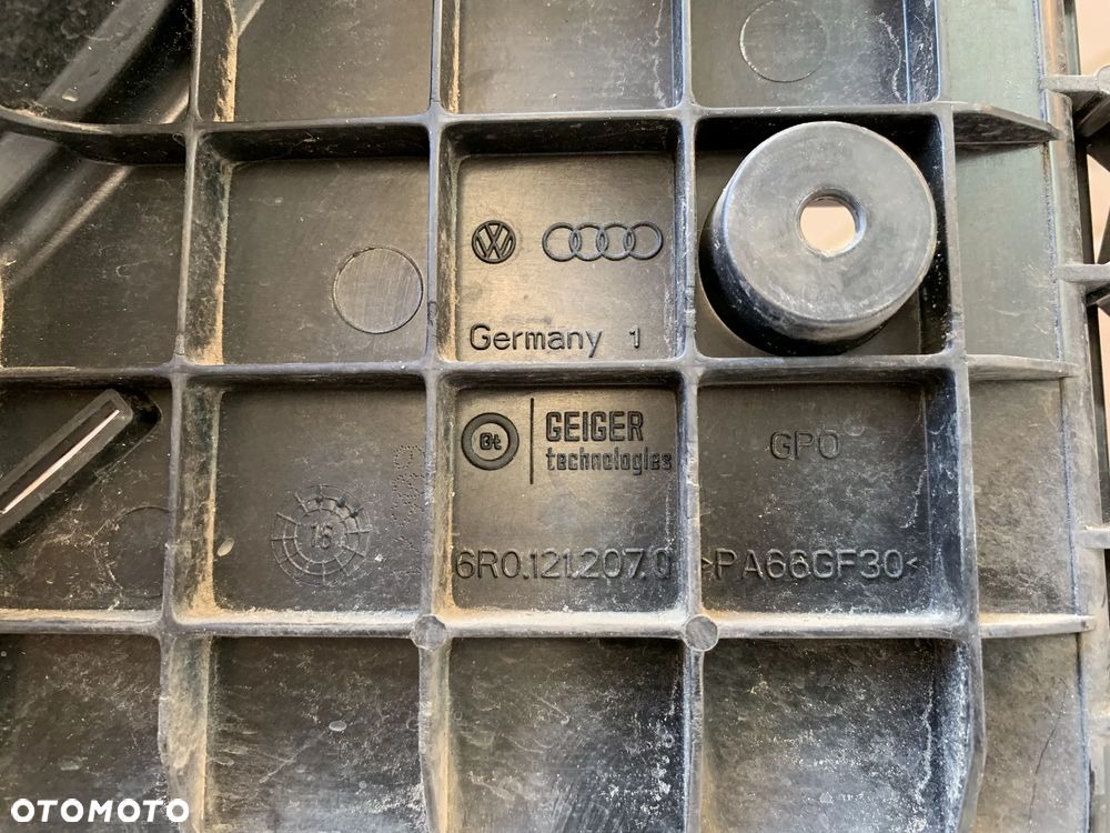 VW POLO V 6R0 09-16 AUDI A1 SKODA FABIA III ROOMSTER SEAT IBIZA IV OBUDOWA OSŁONA WENTYLATORA WIATRAKA WENTYLATOR CHŁODNICY - 3