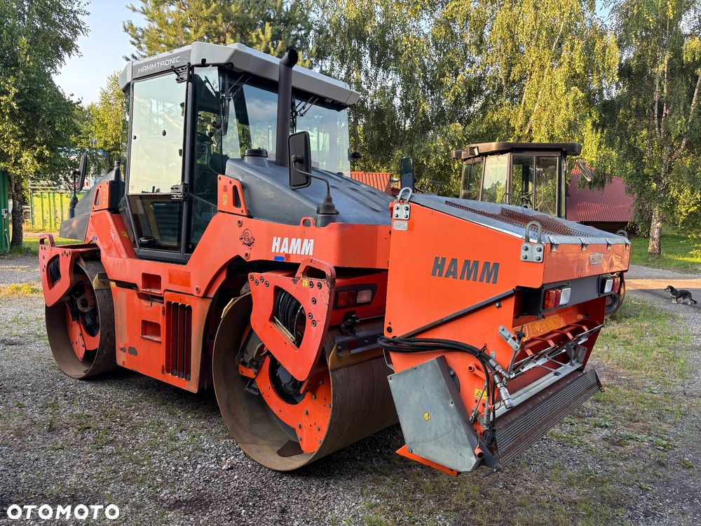 Hamm DV 90 VV 2013 r WAGA 9/10 TON , STAL STAL, rozsypywacz, siewnik obcinarka, bębny dzielone! - 2