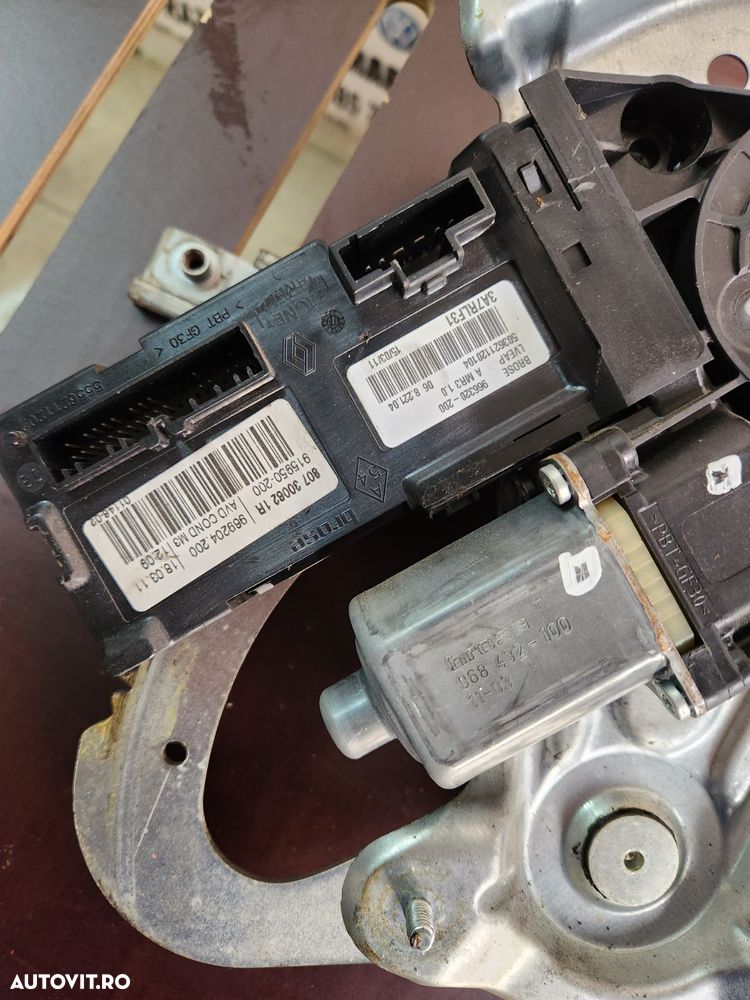 Macara Geam Electrica Fata Spate Renault Scenic 3 Grand Scenic 3 An 2008-2009-2010-2011-2012-2013-2 - 7