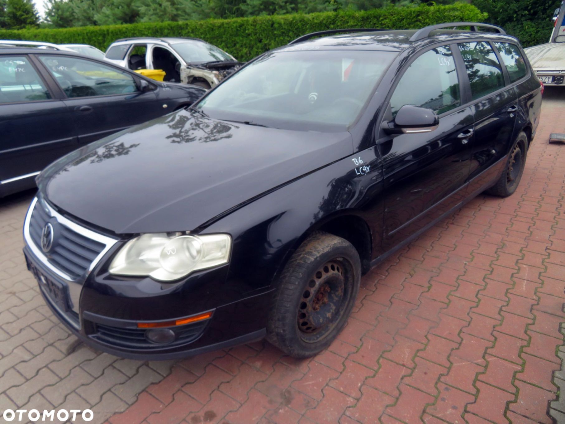 VOLKSWAGEN PASSAT B6 KOMBI 2006 LC9X 2.0 TDI BLS 103KM JCX CZARNY na części - 1