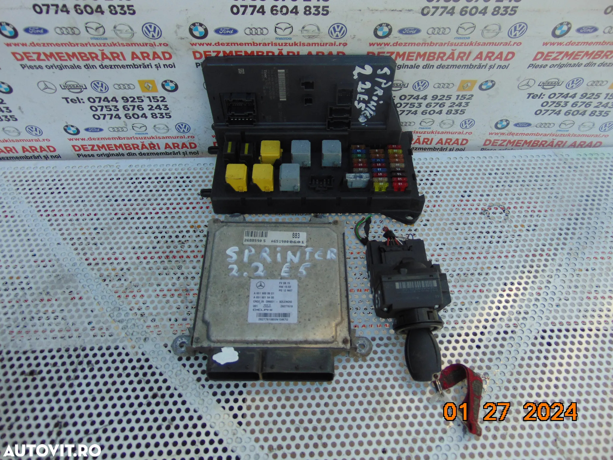 Kit pornire mercedes Sprinter 2.2 euro 5 w906 - 2