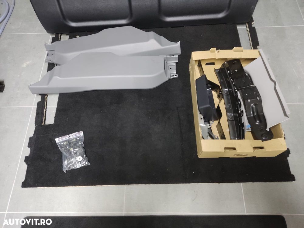 Cabină dublă Ford Transit 2023-2025, scaune spate, partiție, podea - 3