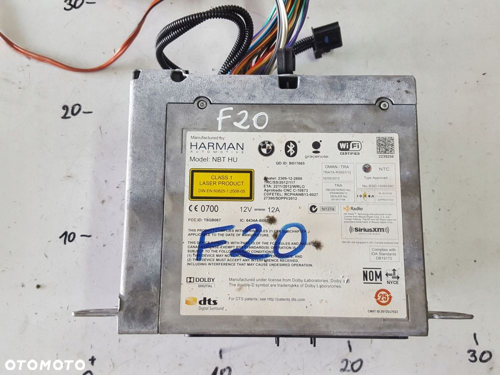 BMW 1 F20 F21 11r- F30 CZYTNIK CD NAWIGACJI 9327314 - 2