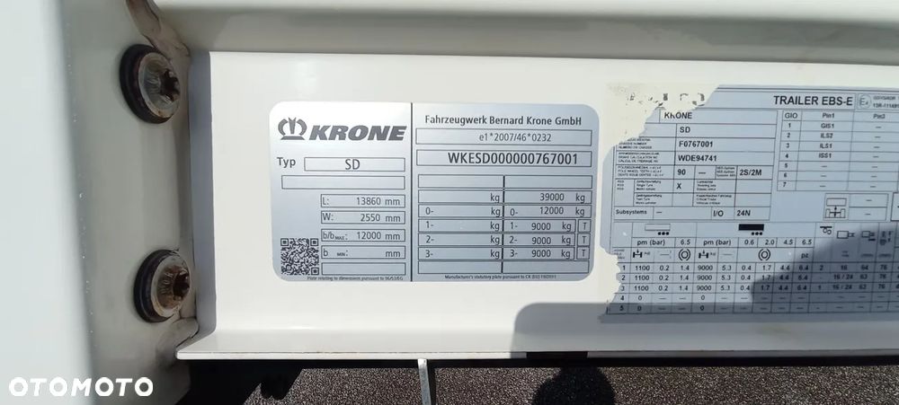 Krone FIRANA STANDARD  Paleciarka - 15