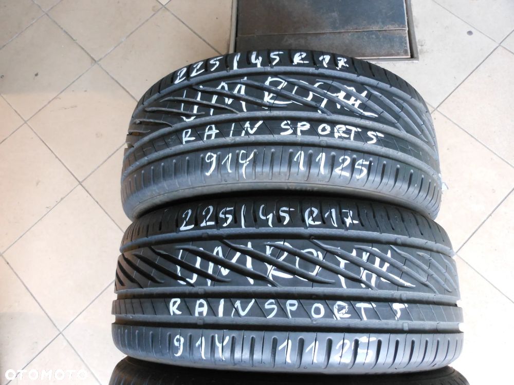Opony 225/45r17 uniroyal rain sport 5 8,2mm lato komplet - 4