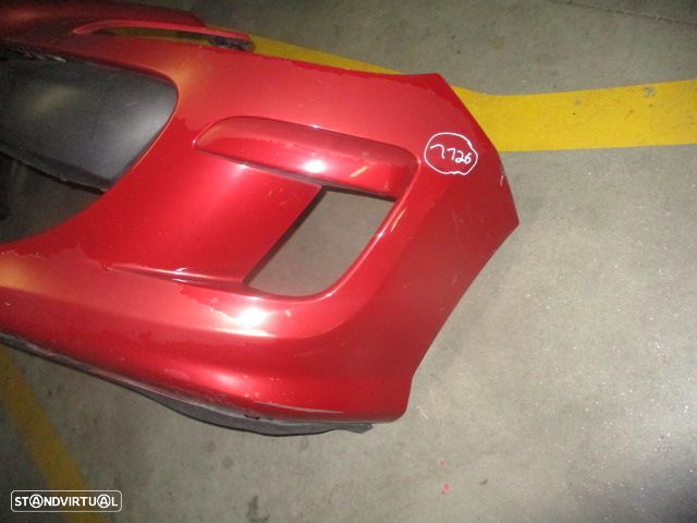 Parachoques Pc1126 PEUGEOT 308 2009 1.6HDI    VERMELHO Frente - 2