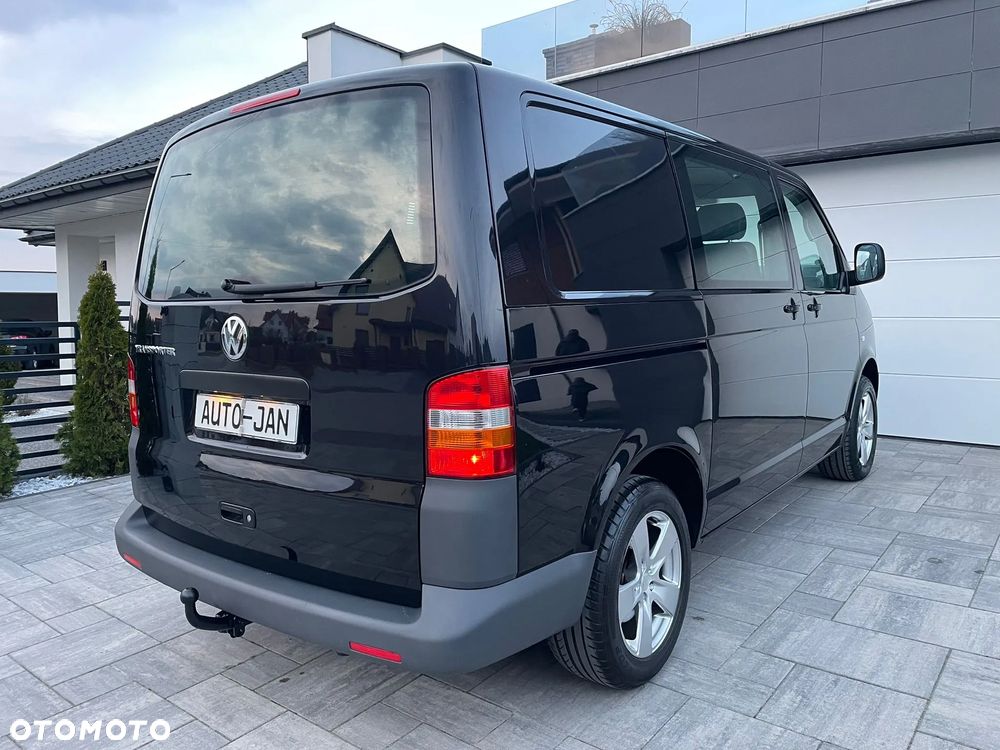 Volkswagen TRANSPORTER T5 1.9TDI Klima Elektryka Tempomat Brygadówka Dubel Kabina 6os Hak Opł - 35