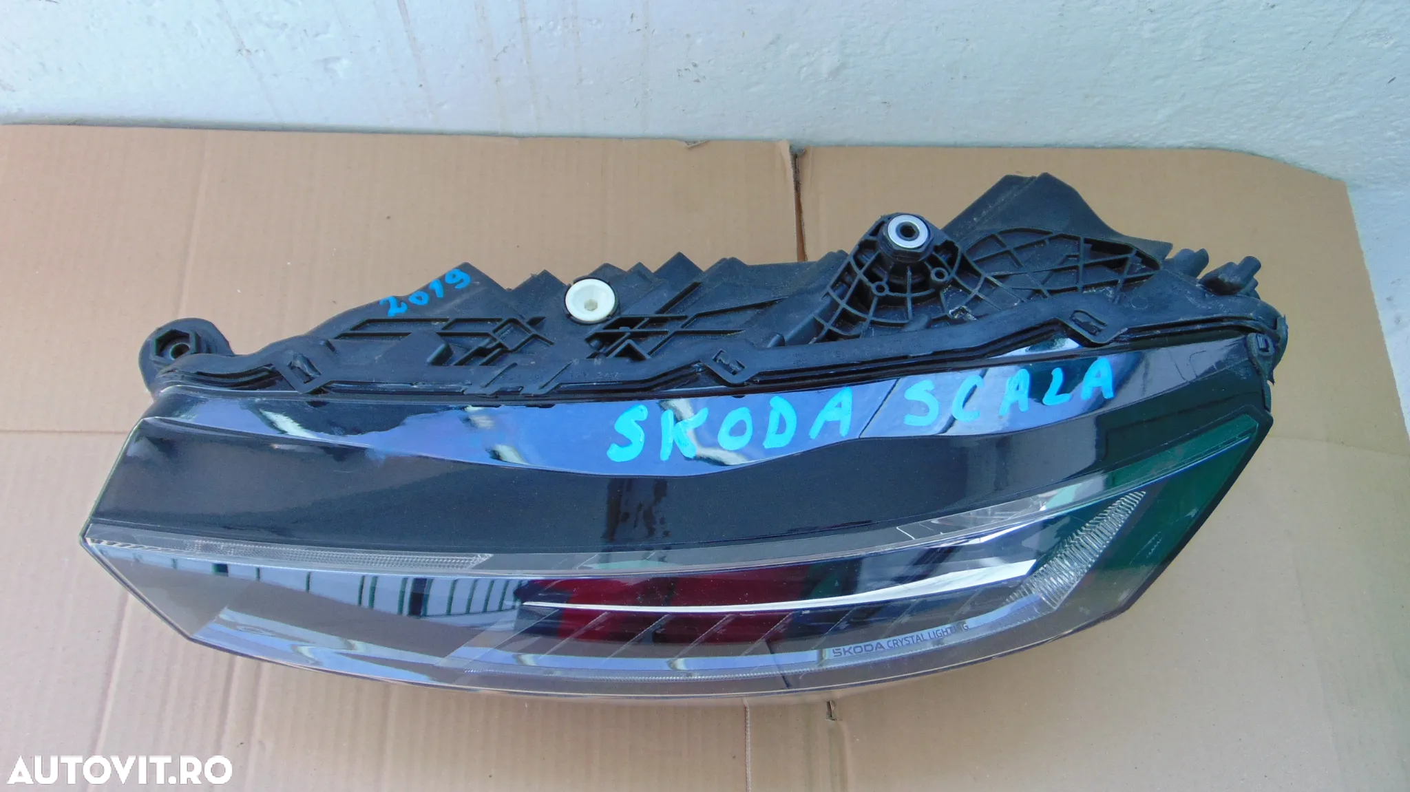 Far stanga full Led Skoda Scala an 2019 COD 655941015A - 5