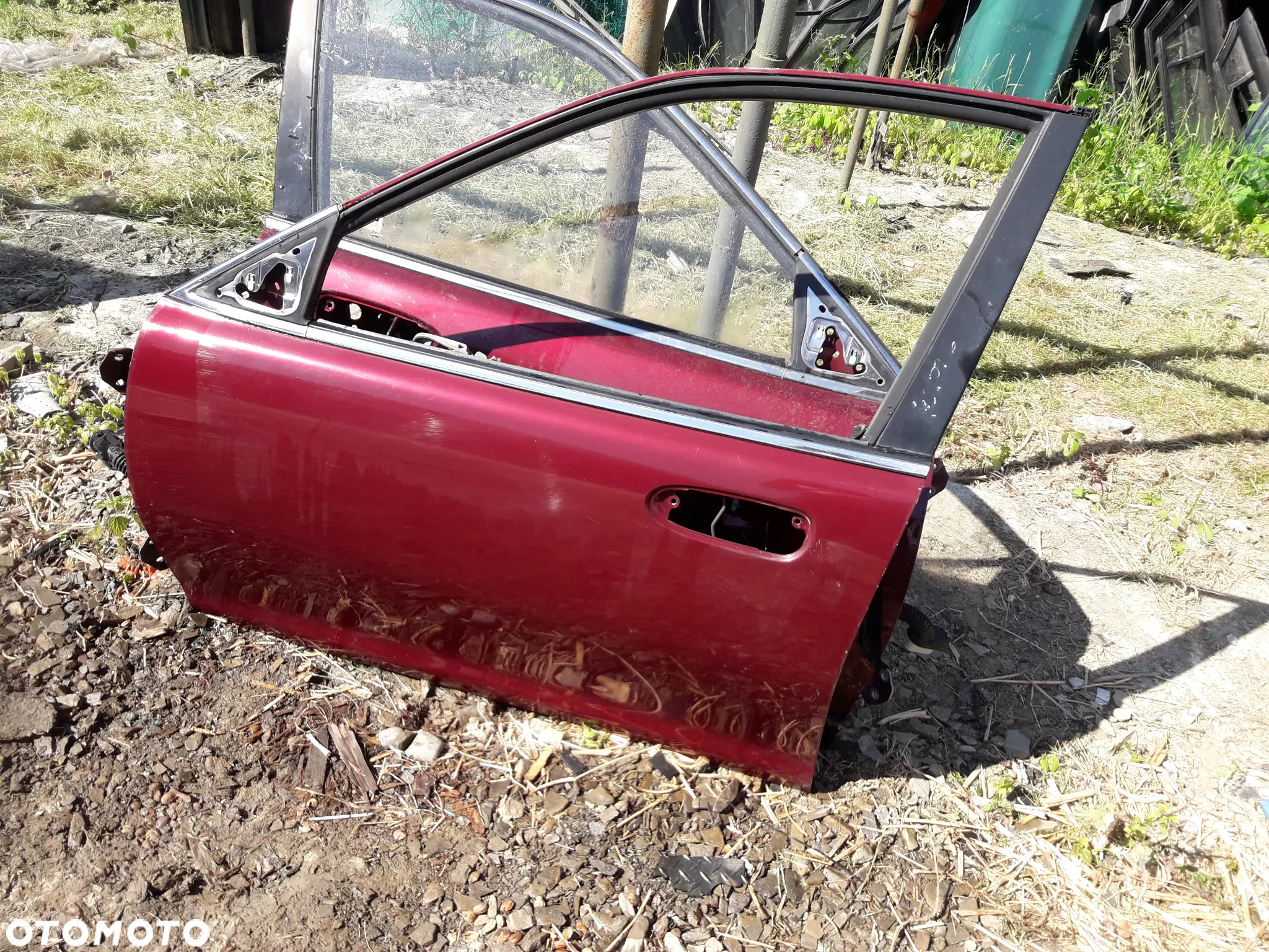 Mazda Xedos 6 92-98  Drzwi Lewe przednie szyba przód - 4