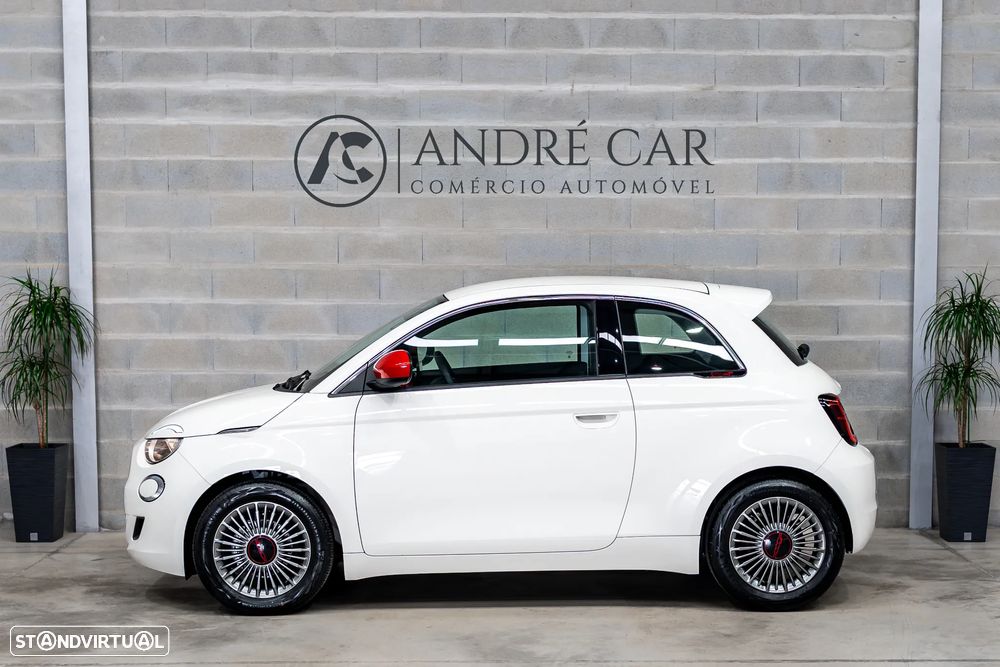 Fiat 500e 23,8kWh Red - 4