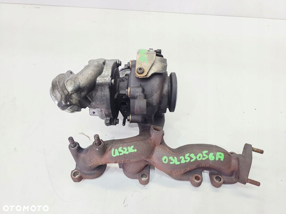 TURBOSPRĘŻARKA TURBO TURBINA AUDI SEAT SKODA 2.0 TDI 03L253056A USZKODZONE - 1