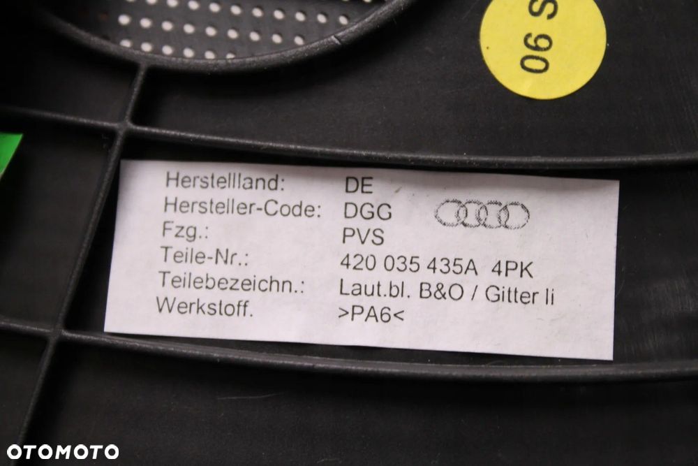AUDI R8 420 06- MASKOWNICA GŁOŚNIKA 420035435A - 3