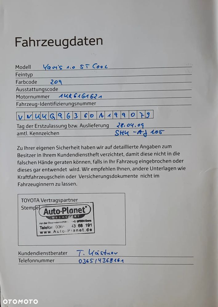 Toyota Yaris 1.0 VVT-i Cool - 16
