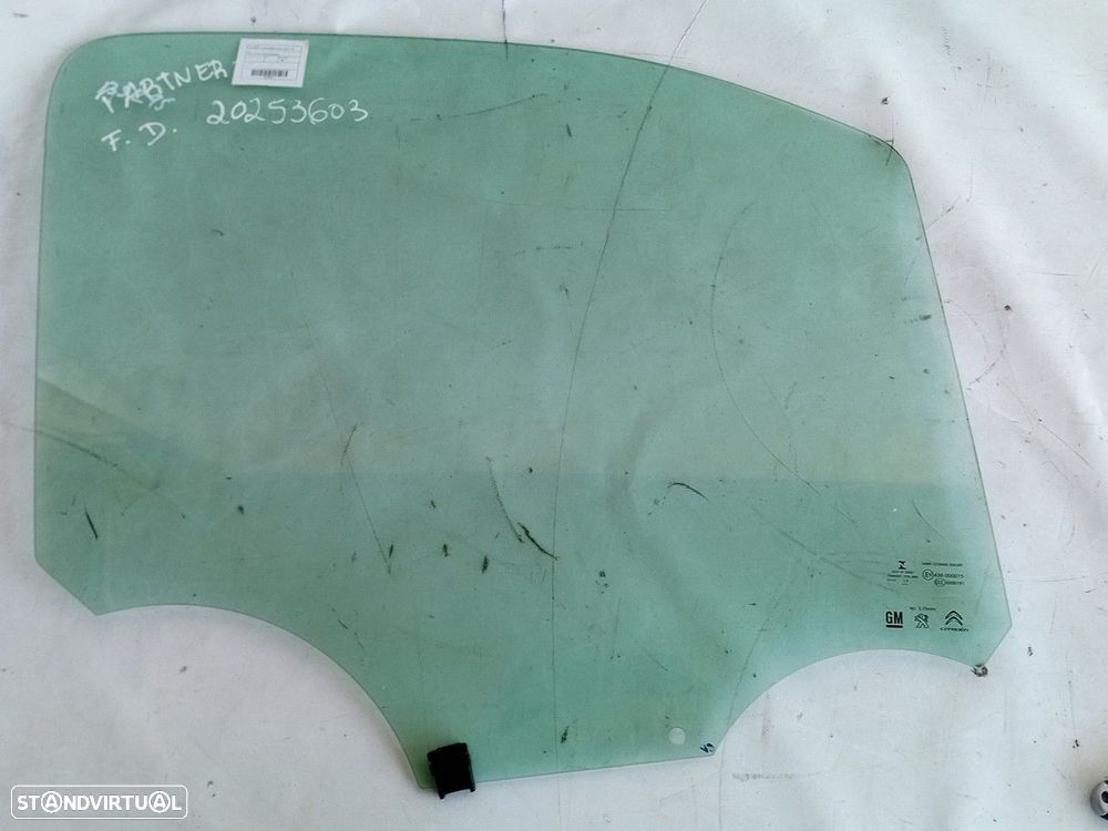 Vidro porta frente direita PEUGEOT Partner (K9) - 1