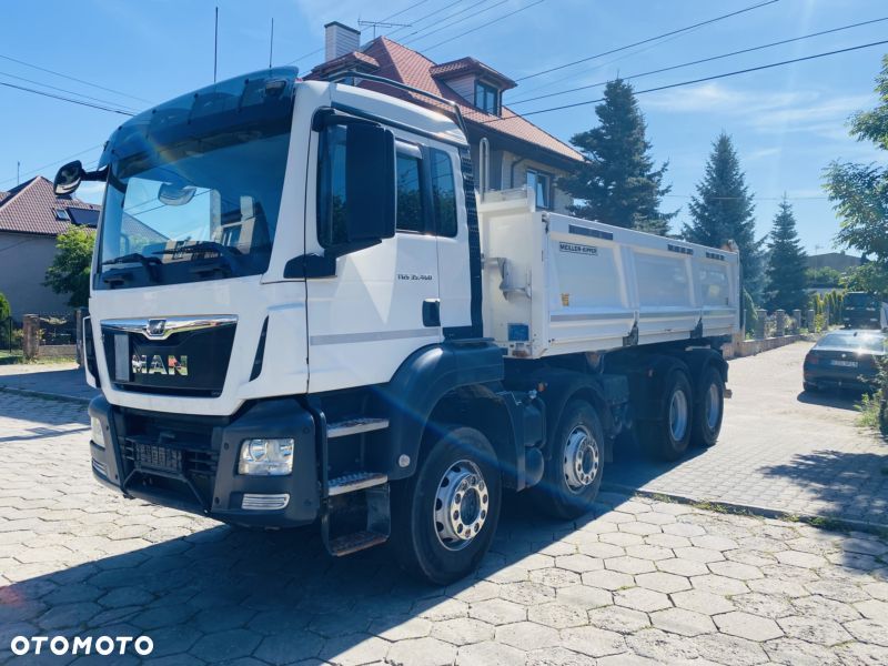 MAN TGS 35.460 KIPPER BORDMATIK