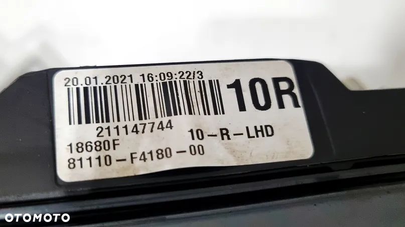 REFLEKTOR PRAWY FULL LED TOYOTA CHR CH-R LIFT EUROPA - 5