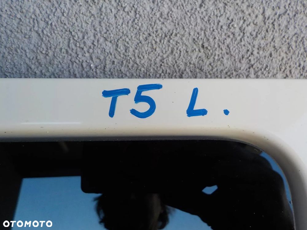 VW T5 T6 DOKA DUBELKABINA DRZWI TYŁ TYLNE LEWE KOMPLETNE - 4