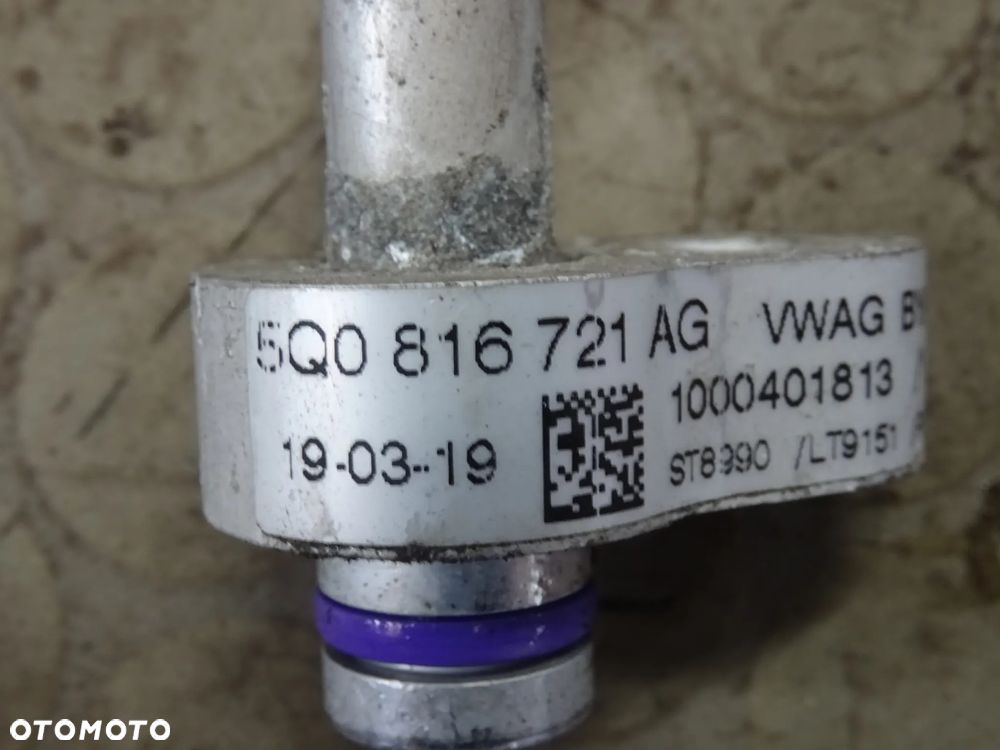 5Q0816721AG przewod klimatyzacji 2.0 TSI Vw Seat Skoda Audi czesci - 2