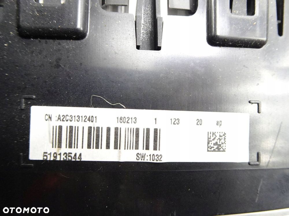 licznik zegary fiat 500l1.4 benzyna anglik 51913544 - 7