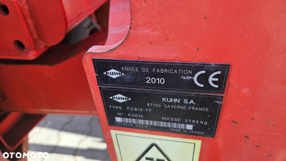 SaMasz KDD 861 S+T Kosiarka Dyskowa Motyl z taśmami  w Zestawie z Czołową kosiarką KDF 340 S - 14
