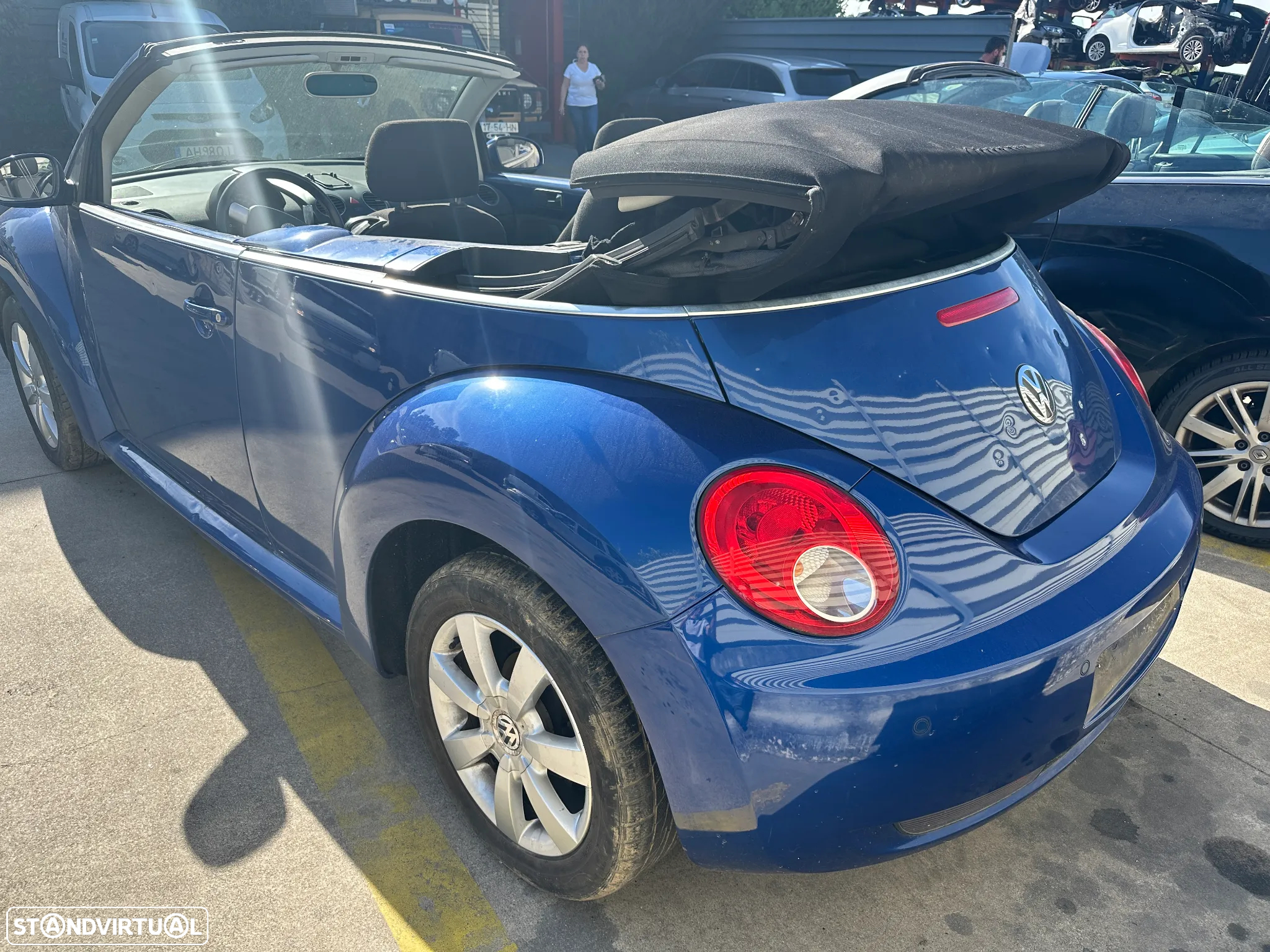 VW NEW BEETLE CABRIO 1.9 TDI DE 2007 PARA PEÇAS - 4