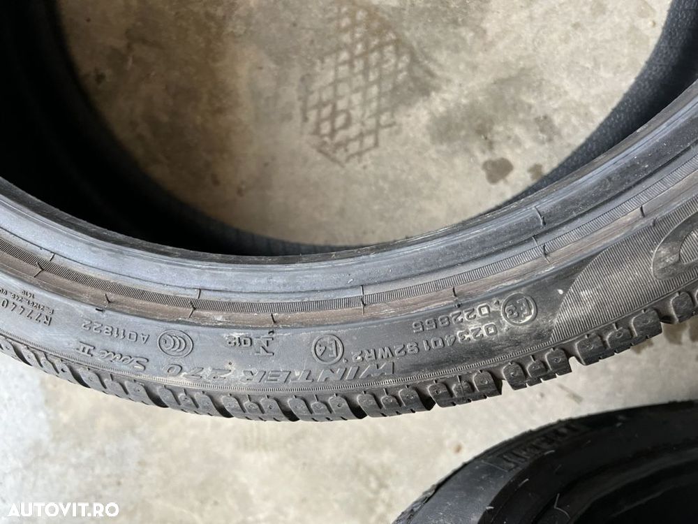 vând 4 anvelope 235/35/20 pirelli de iarnă ca noi - 8