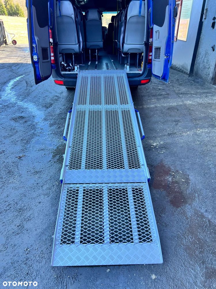 Rampa najazd podjazd fotel inwalidzki fotel pasy - 17