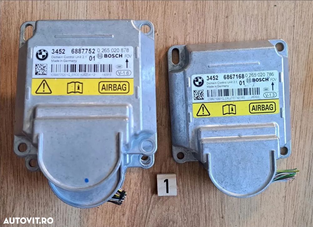 Calculator modul ECU airbag ICM Original BMW F20+LCI F21+LCI F22+LCI F87 M2+LCI F30+LCI F80 M3+LCI F31+LCI F34+LCI F32+LCI F82 M4+LCI F33 LCI F36+LCI F25 F26 - 1
