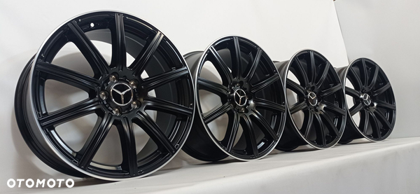 5x112 19" nowe mercedes klasa c e s cla a45 cla glk czarny satynowy